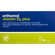 Ортомол Orthomol Vitamin D3 Plus - зміцнення кісткового скелета та структури кісток